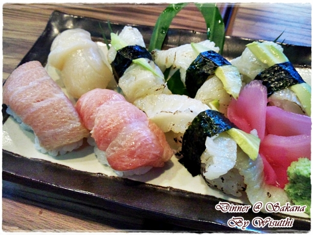 ร้านอาหารญี่ปุ่น Sakana Sushi & Sashimi ร้านอาหารญี่ปุ่น Sakana Sushi & Sashimi
