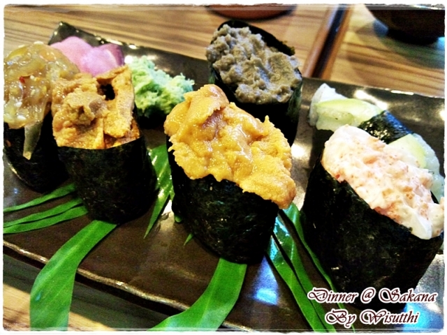ร้านอาหารญี่ปุ่น Sakana Sushi & Sashimi ร้านอาหารญี่ปุ่น Sakana Sushi & Sashimi